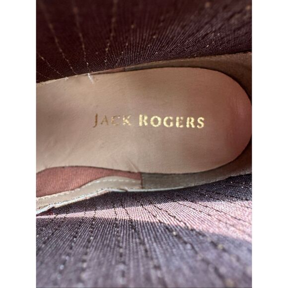 Jack Rogers $149 Pippa Suede Bootie ankle boots oak 9.5 NEW - Picture 10 of 12